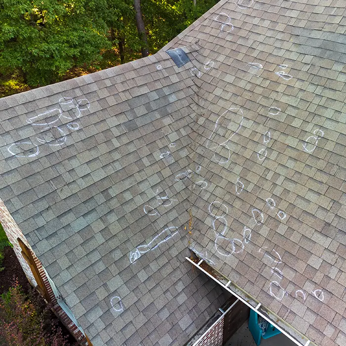 roof hail damage
